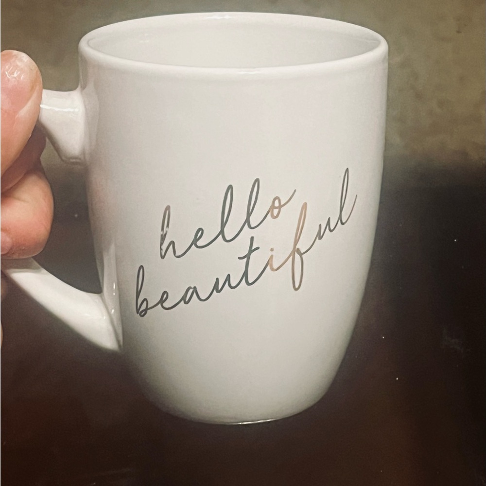 Hello Beautiful Coffee/Tea Mug - Picture 3 of 4